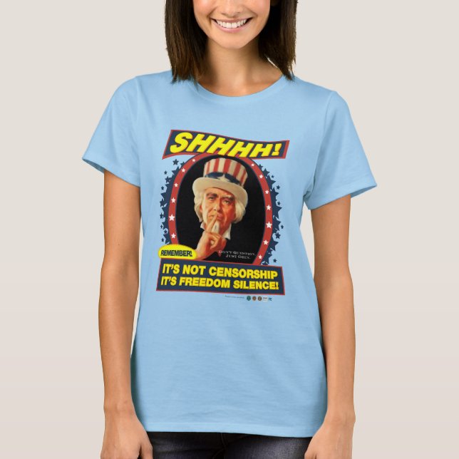 Freedom Silence T-Shirt (Front)