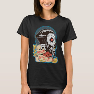 Freedom Skull Scary Halloween costume Best Art T-Shirt