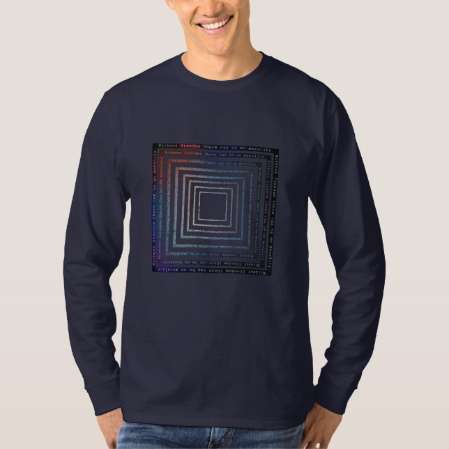  Freedom Slogan T-Shirt (Front)