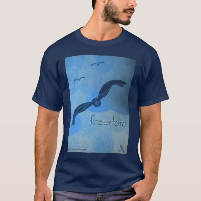 "Freedom" Spirit Art T-Shirt (Front)