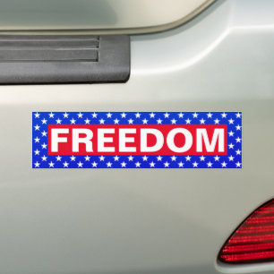 Freedom (stars) Bumper Sticker