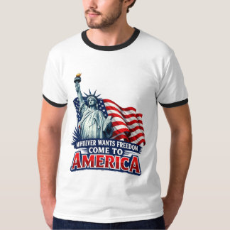 Freedom Starts Here T-Shirt