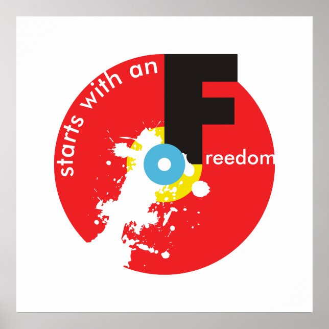 Freedom Starts poster (Front)