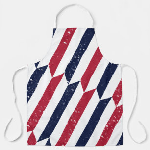 Freedom Steps – Patriotic Stripe Apron