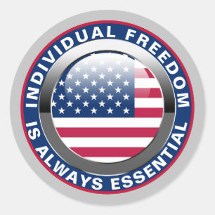 Freedom Sticker