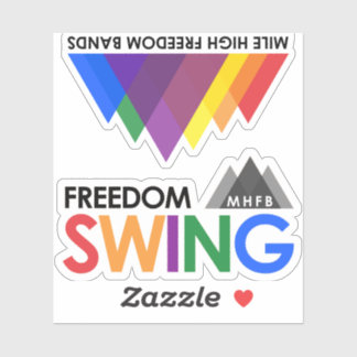 Freedom Swing and MHFB Stickers