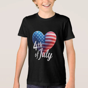 Freedom Threads: Bold American Pride Prints Tri-Blend Shirt