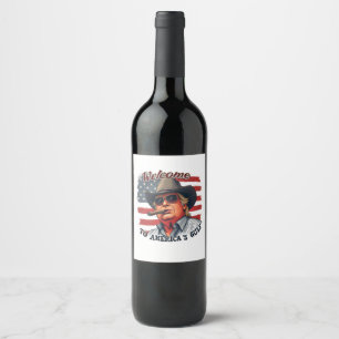 Freedom to American’s Gulf American Trump  Wine Label