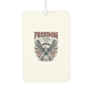 Freedom Tour 1776 Vintage Eagle Patriotic Shirt_1 Car Air Freshener