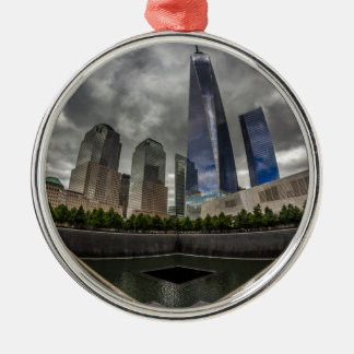 Freedom Tower Metal Tree Decoration
