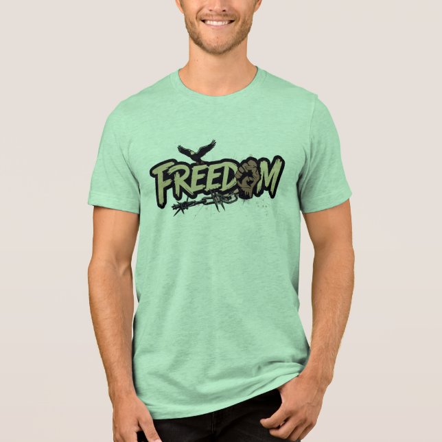 Freedom Tri-Blend Shirt (Front)