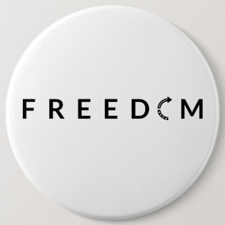Freedom Turning Point 6 Cm Round Badge