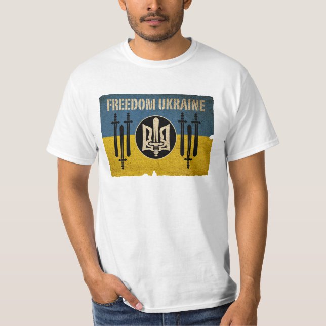 Freedom Ukraine T-Shirt (Front)