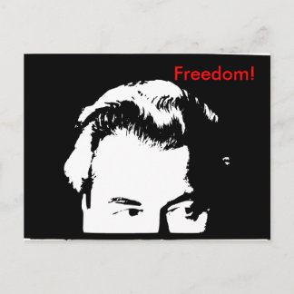 Freedom! (Updated) Postcard