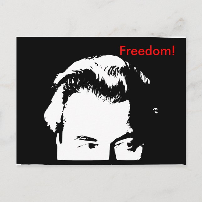 Freedom! (Updated) Postcard (Front)