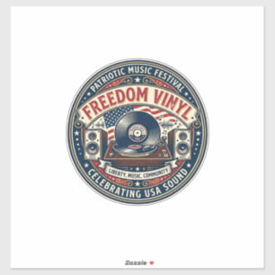 Freedom Vinyl Patriotic Patriotic Vinyl Record Mus