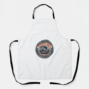 Freedom Vinyl Patriotic Patriotic Vinyl Record Mus Apron