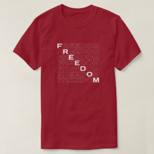 Freedom Vote For Rights Save Country USA  T-Shirt