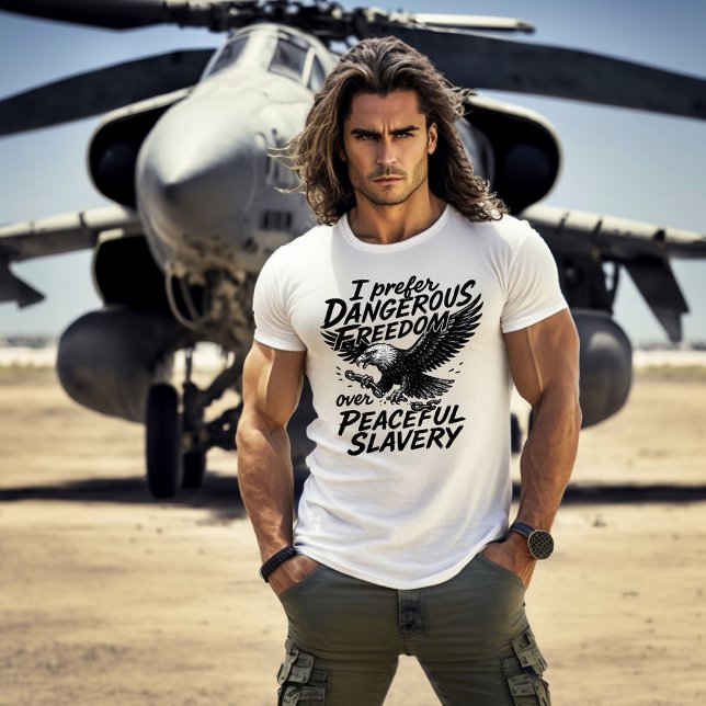 Freedom vs Slavery T-Shirt (Creator Uploaded)