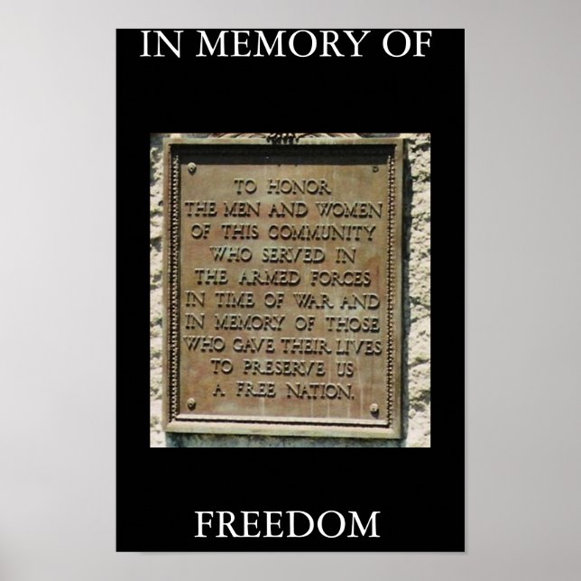 FREEDOM WON POSTER (Front)