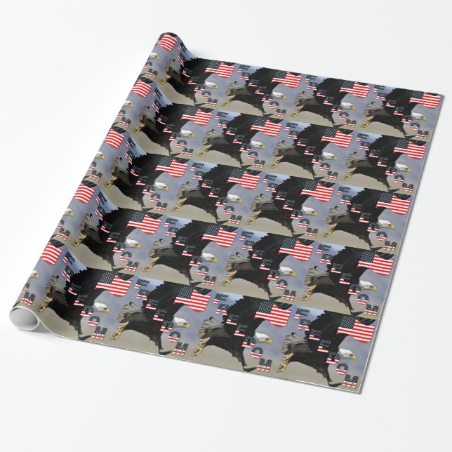 freedom wrapping paper (Unrolled)