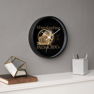 #FreedomFirst: Liberty Wallet- Embrace Freedom Clock