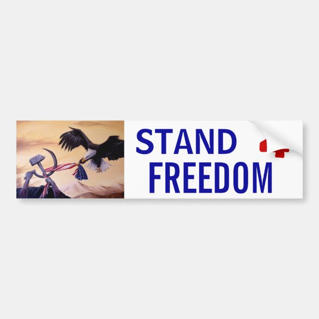 "Freedom's Battle" bumper sticker (Front)