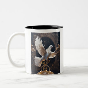 Freedom's Flight - Dove Escaping Snakes cup