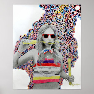 Freefloat Print by Meghan Oona Clifford