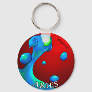 Freeform Aries (Keychain) Key Ring