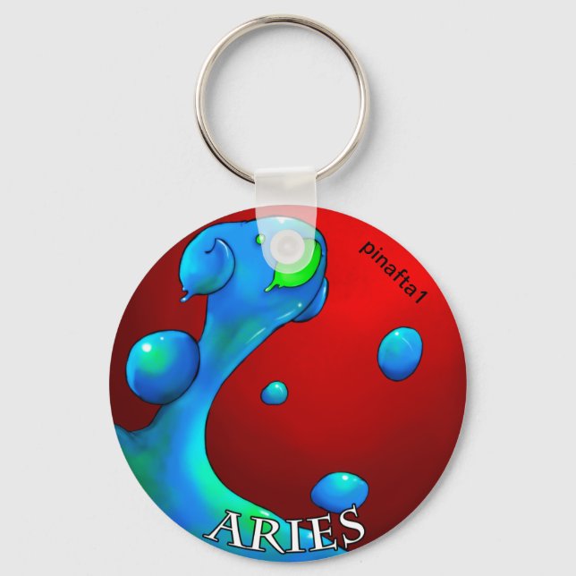 Freeform Aries (Keychain) Key Ring (Front)
