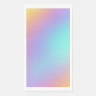 Freeform Pastel Gradient Napkin