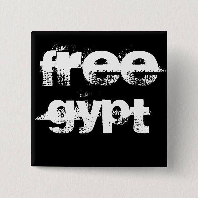 FREEGYPT 15 CM SQUARE BADGE (Front)