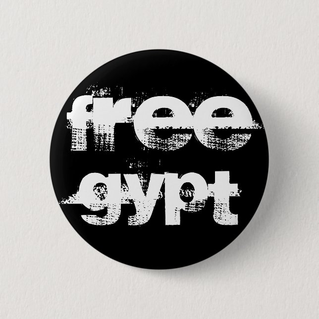 FREEGYPT 6 CM ROUND BADGE (Front)