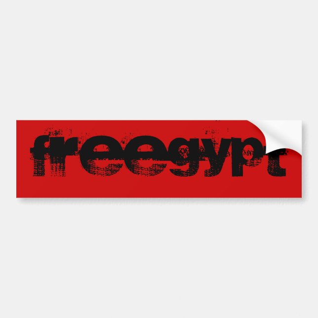 FREEGYPT BUMPER STICKER (Front)