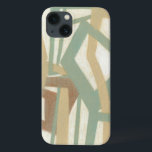 Freehand Painting by Norman Wyatt iPhone 13 Case<br><div class="desc">A Norman Wyatt Jr. original. Modern abstract freehand painting in muted earth tones. Would look great on a cream coloured wall,  an eggshell pillow,  or as a design on a brown shirt. How will you customise yours?</div>