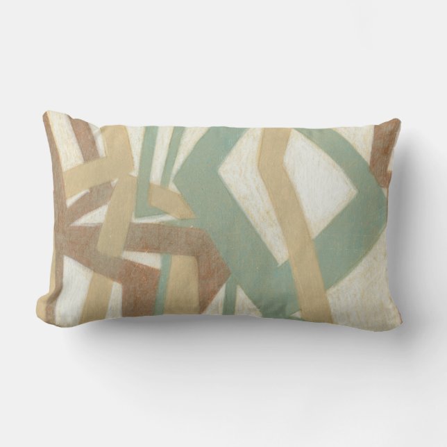 Freehand Painting by Norman Wyatt Lumbar Cushion (Front)