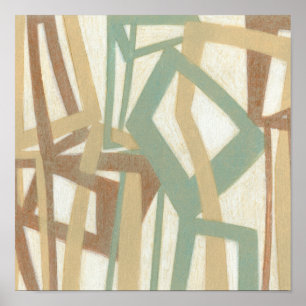 Freehand Painting by Norman Wyatt Poster