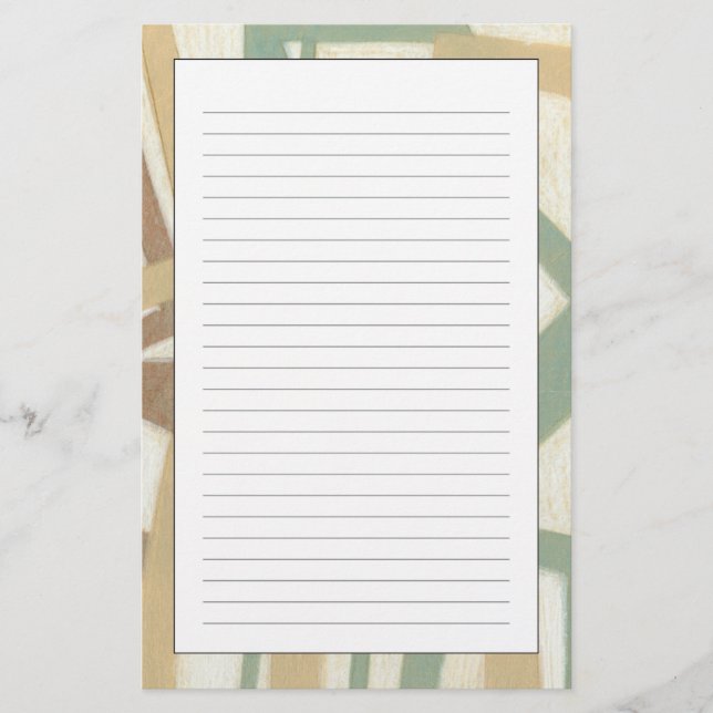 Freehand Painting by Norman Wyatt Stationery (Front)