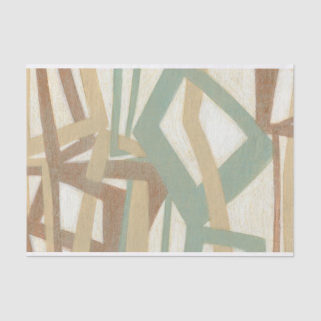 Freehand Painting by Norman Wyatt Tissue Paper (Front)