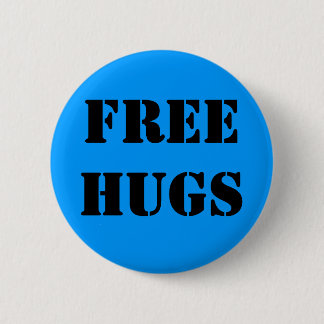 FREEHUGS 6 CM ROUND BADGE