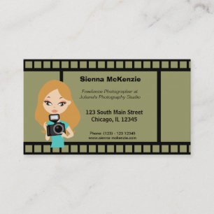 Freelance Photographer Business Card