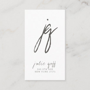 Freelance Writer, Author, Modern Professional Business Card