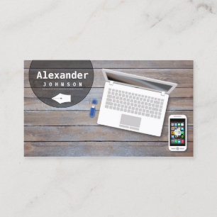 Freelance Writer Blogger Reporter Journalist Business Card