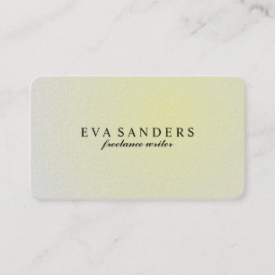 Freelance Writer - Business Cards
