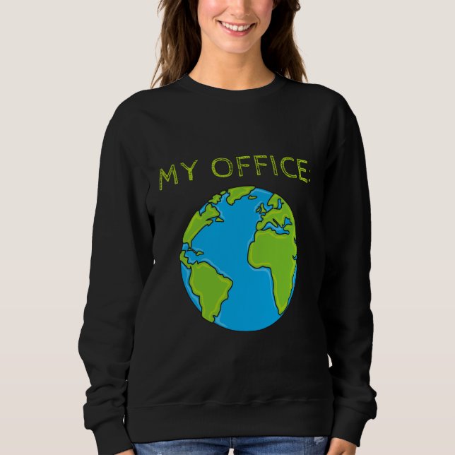 Freelancer Entrepreneur Self Employed Sweatshirt (Front)