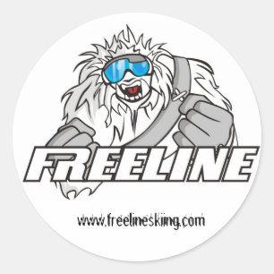 FreeLine Team Logo Classic Round Sticker