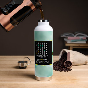 Freeloader C Water Bottle – Alfabet Sity Edition