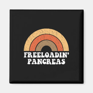 Freeloadin Pancreas Fun Type 1 Diabetes Diabetic G Magnet