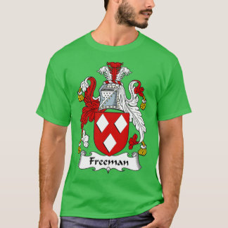 Freeman Coat of Arms Family Crest  T-Shirt